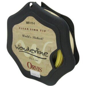 NEW Orvis Wonderline Fly Line! WF 11 I (WF11I) (WF-11-I)  Clear Sink Tip Yellow